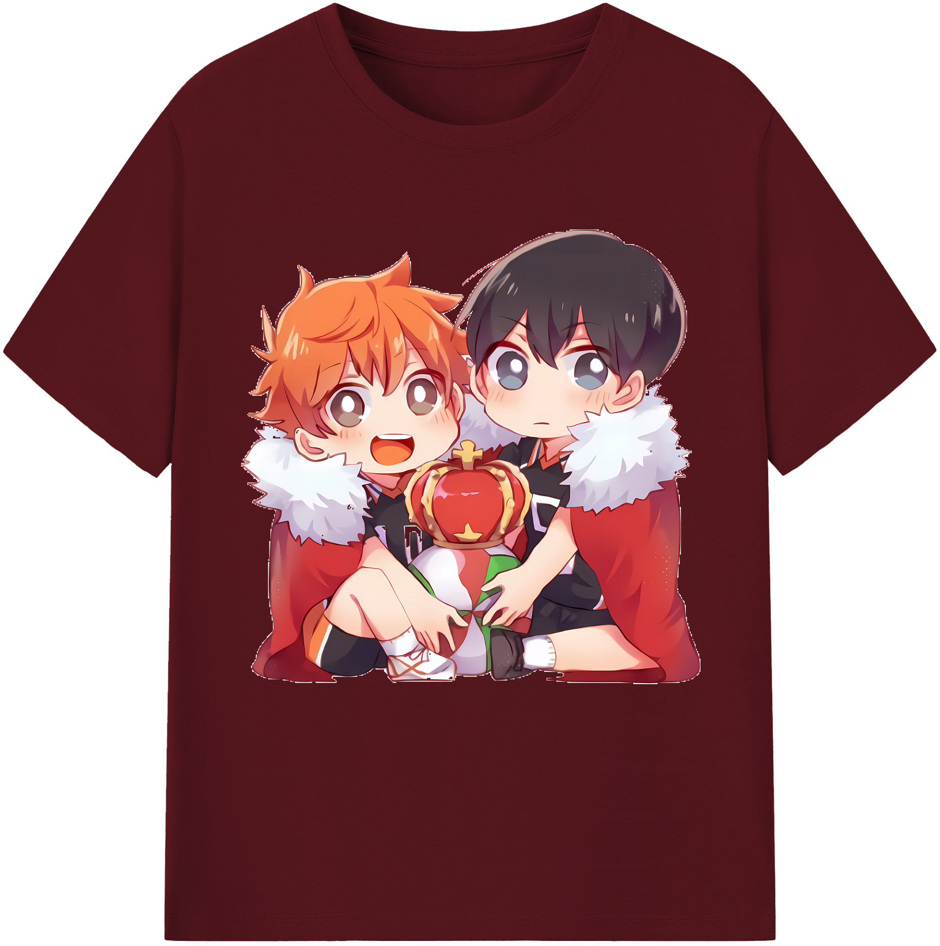 （画像用） ハイキュー!! Haikyu!! 綿100％半袖Tシャツ（フロントプリント）